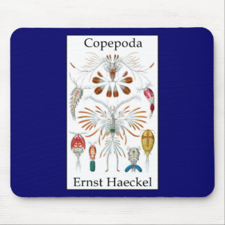 Mousepad Copepoda por Ernst Haeckel