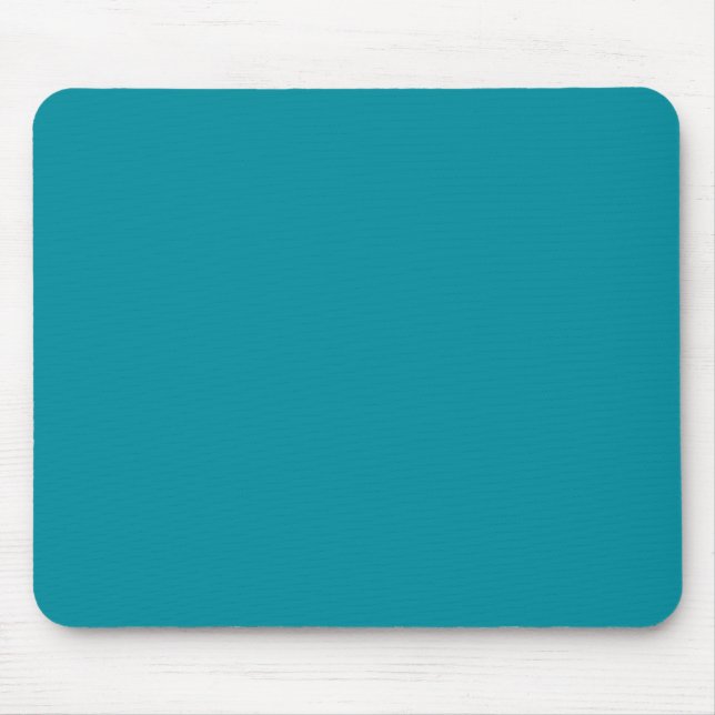 Mousepad Cor Azul-Azul-Aqua Personalizada do Fundo (Frente)
