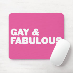 Mousepad Cor customizável da indicação cor-de-rosa alegr
