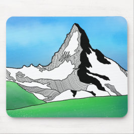 Mousepad Cor d'água da Suiça da Linha Matterhorn