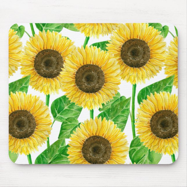 Mousepad Cor d'água do Sunflower (Frente)