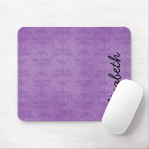 Mousepad Cor damasco, Damasco Roxo, Seu Nome