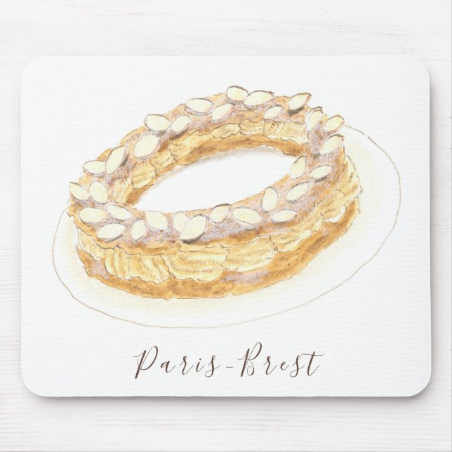 Mousepad Cor de água de Paris-Brest (Frente)