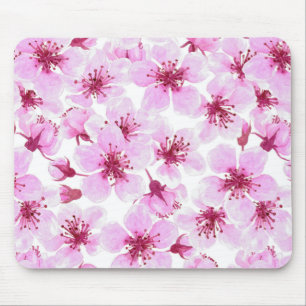 Mousepad Cor de água florada de cereja