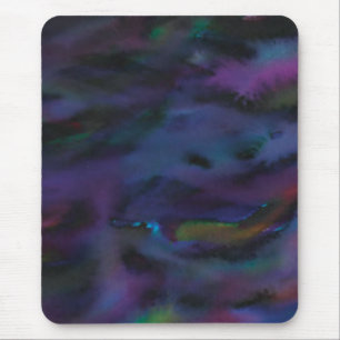 Mousepad Cor de água fumada de abstrato funky