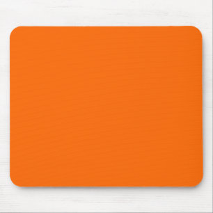 Mousepad Cor de Fundo Laranja Sólido FF6600