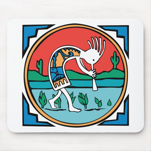 Mousepad Cor de Kokopelli (Frente)