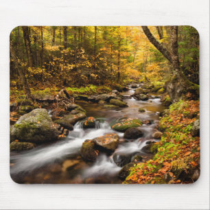 Mousepad Cor de queda Jefferson Brook   Montanhas brancas