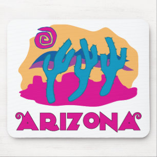 Mousepad Cor-de-rosa do deserto arizona