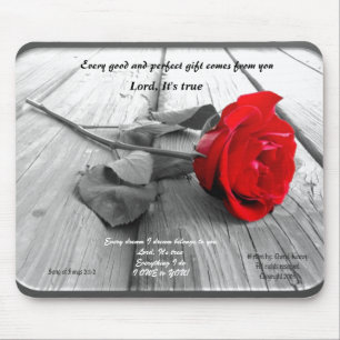 Mousepad cor-de-rosa quadro