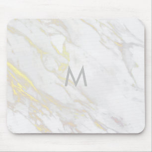 Mousepad Cor do ouro branco moderno