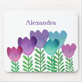 Mousepad Cor Floral Córea e Corante Personalizada