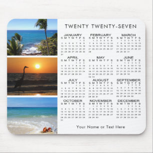 Mousepad Cor Personalizada Personalizada do Calendário 3 20