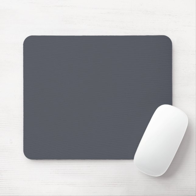 Mousepad Cor Sólida da Cinza de Carvão Moderno (Com mouse)