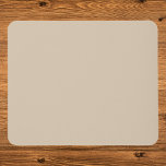 Mousepad Cor Sólida do Kilim Beige<br><div class="desc">Cor Sólida do Kilim Beige</div>