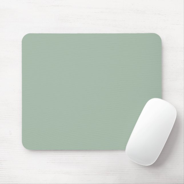 Mousepad Cor sólida Sage Mist verde-claro (Com mouse)