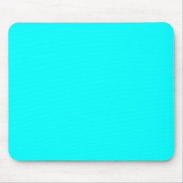 Mousepad Cor Sólido Azul Neon | Clássico