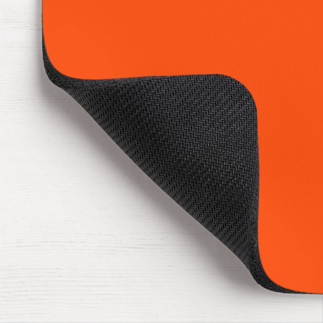 Mousepad Cor Sólido Vermelho Laranja (Canto)
