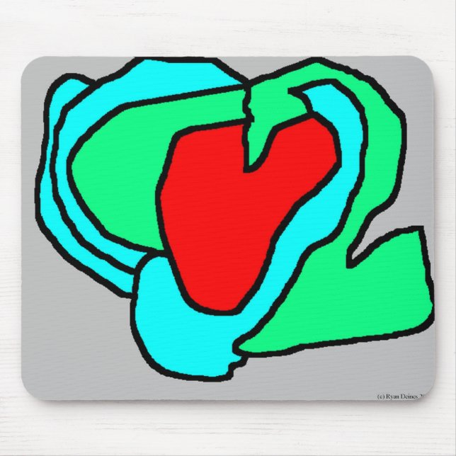 Mousepad Coração (Frente)