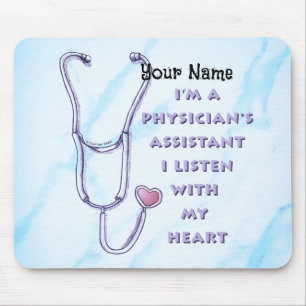 Mousepad Coração Assistente de Médico