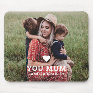 Mousepad Coração Bonita Te Ama Foto De Dia de as mães Mãe