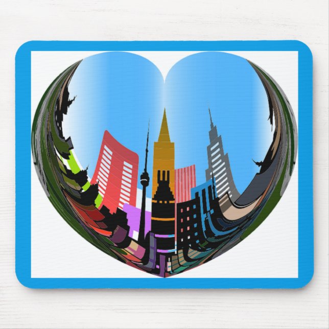 MOUSEPAD CORAÇÃO DA CIDADE (Frente)
