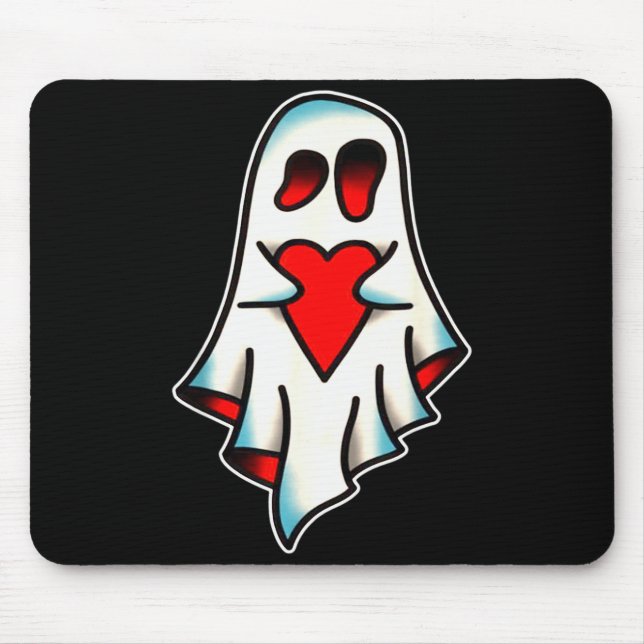 Mousepad Coração de Amante Fantasma  (Frente)