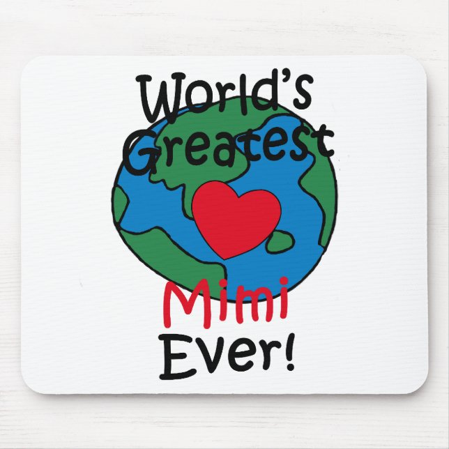 Mousepad Coração de Mimi, o Maior do Mundo (Frente)