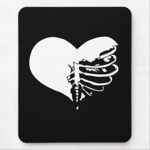 Mousepad Coração-do-Céu - Branco