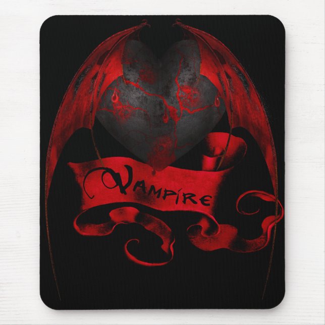 Mousepad Coração do vampiro (Frente)