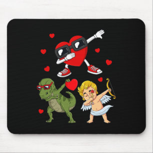 Mousepad Coração E Diversão Cupida Do dia de os namorados T