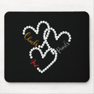 Mousepad Coração Estou com o Kamala Harris 2024