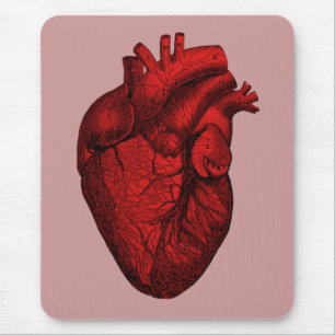 Mousepad Coração humano anatômico