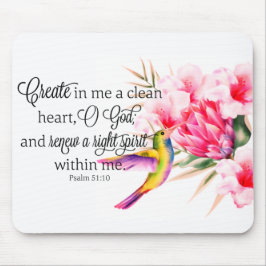 Mousepad Coração limpo