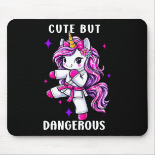 Mousepad Coração Magical, Mas Perigosa, do Unicórnio, Taekw