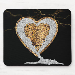 Mousepad Coração selvagem