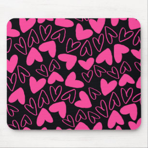 Mousepad Corações
