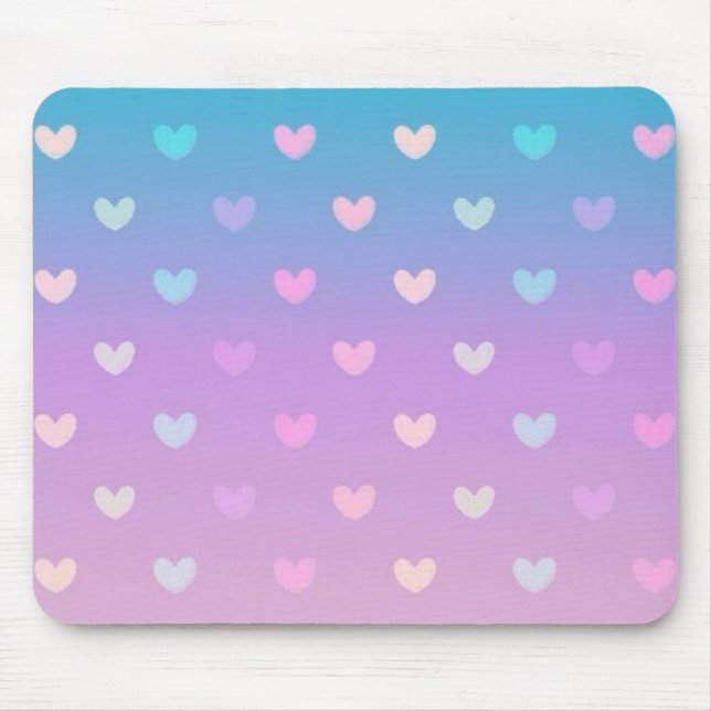 Mousepad Corações (Frente)