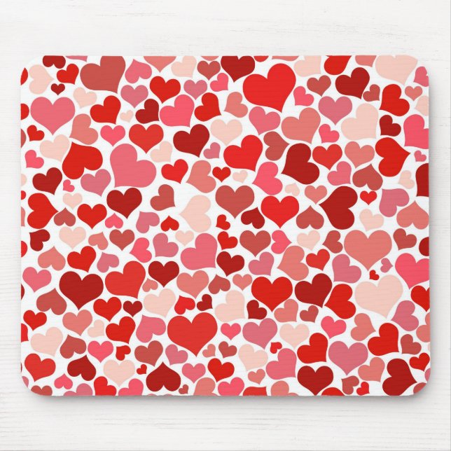 MOUSEPAD CORAÇÕES (Frente)