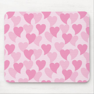 Mousepad Corações Adoráveis Padrão Sem Olhos
