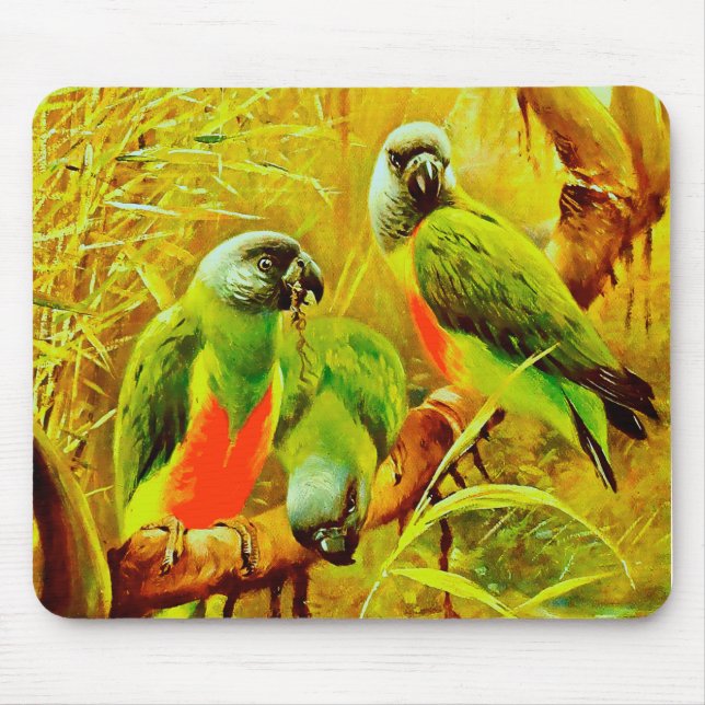 Mousepad Corações Coloridas (Frente)