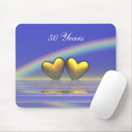 Mousepad Corações do Ouro do 50º aniversário