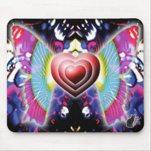 Mousepad Corações do Rato Glys