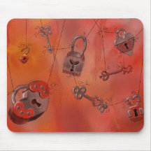 Corações e fechamentos, pintura da aguarela