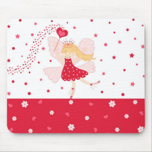 Mousepad Corações feericamente