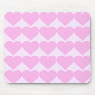 Mousepad Corações Rosa,Amor Incondicional_