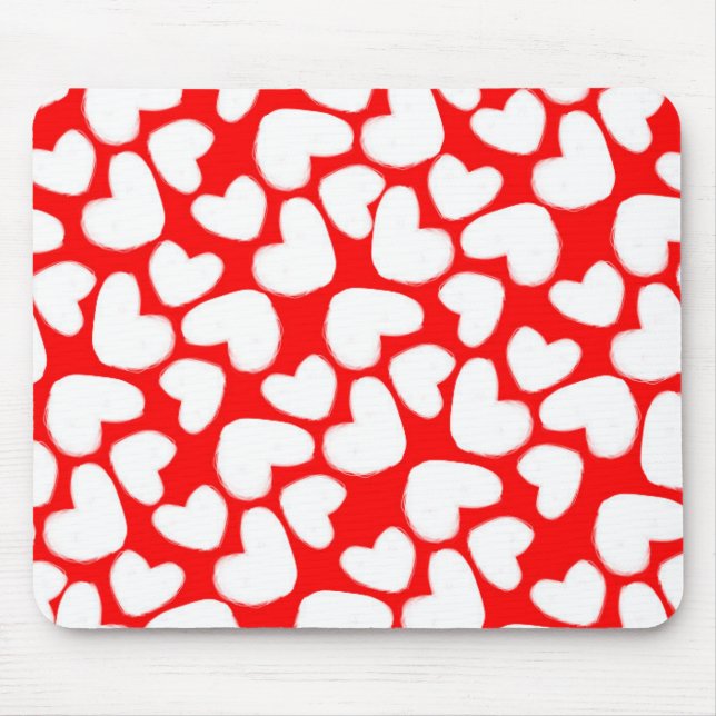 Mousepad Corações tirados 2014 (Frente)