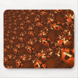 Mousepad Coral acastanhado e semelhante ao gravado