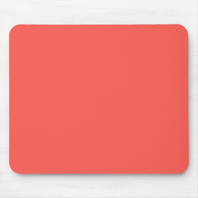 Mousepad Coral (cor sólida) (Frente)