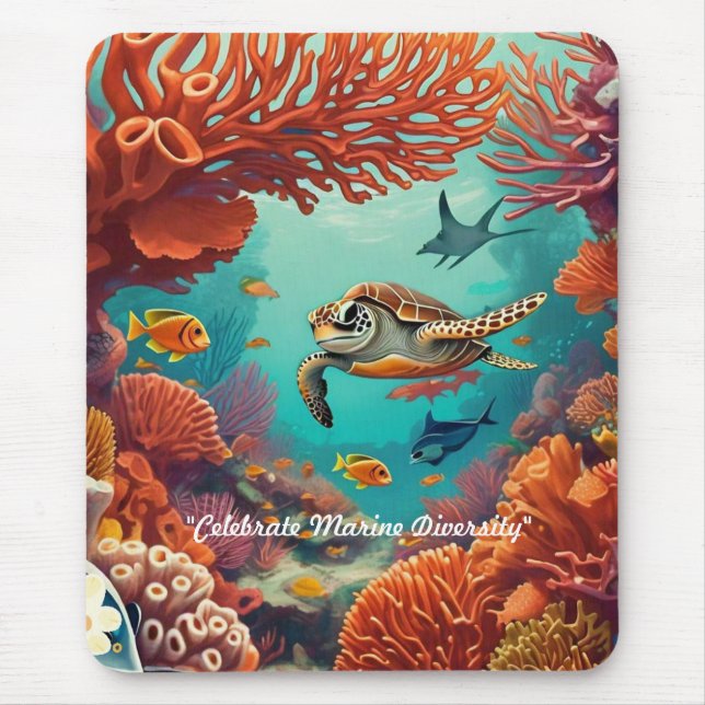 Mousepad "Coral Dreamscape" (Frente)